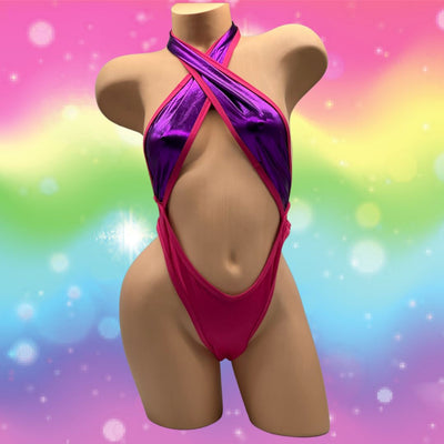 No. 485 CrissCross Bodysuit Dancer Depot